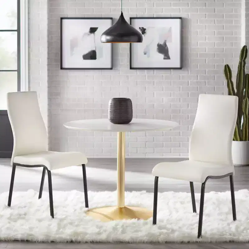 Set of 2 Nora Contemporary Dining Chairs - Buylateral