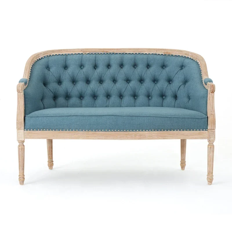 Faye Tufted Upholstered Loveseat by