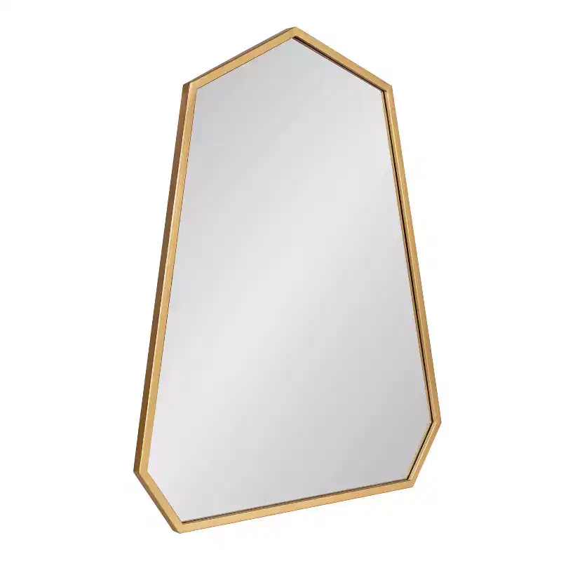 23 x 30 Hammell Framed Wall Mirror Gold - Kate & Laurel All Things Decor