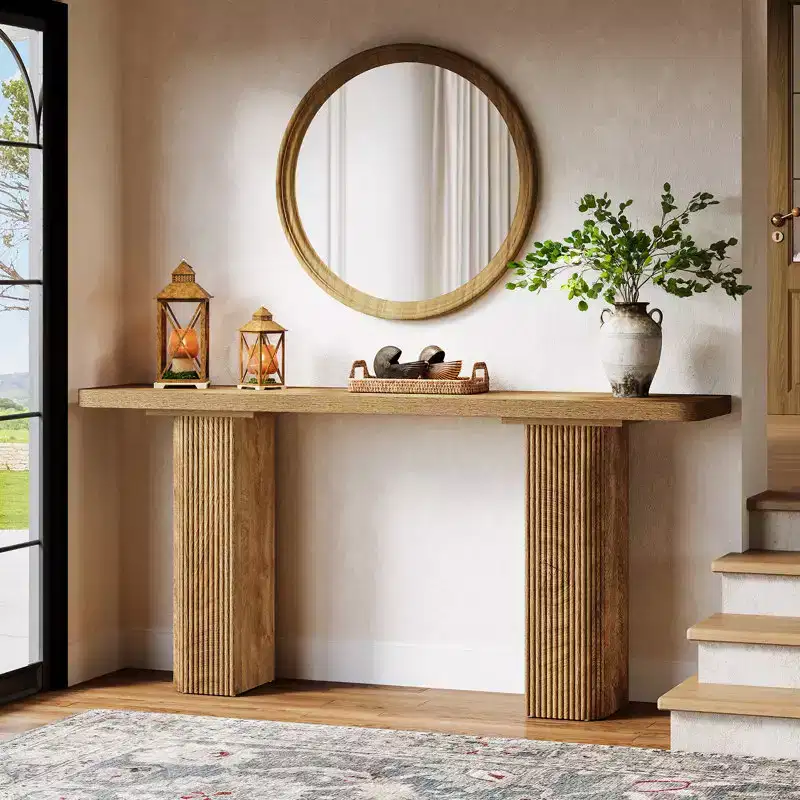 Lantine 63-Inch Long Entryway Console Table