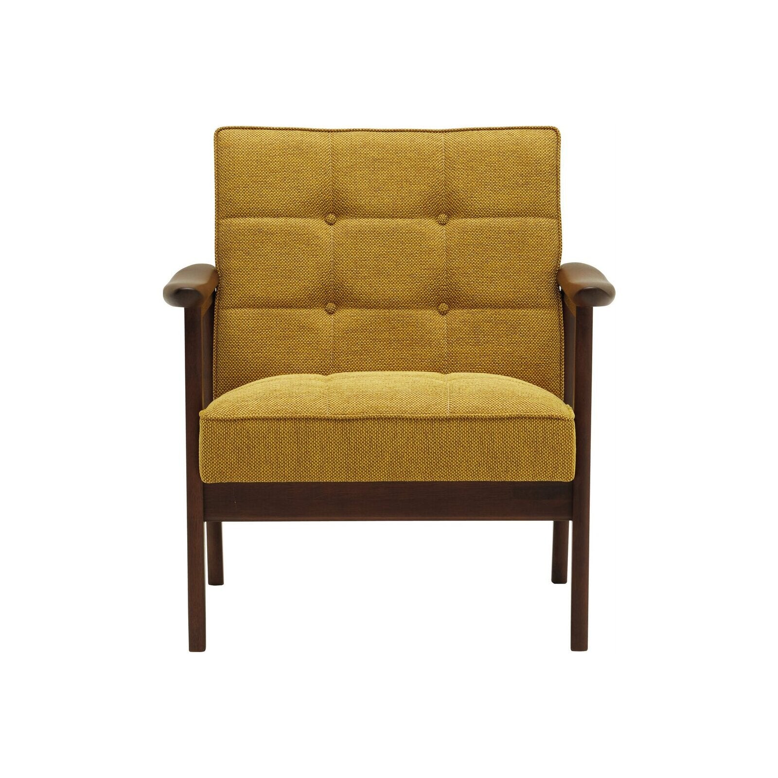 Chair One Seater ustard Yellow