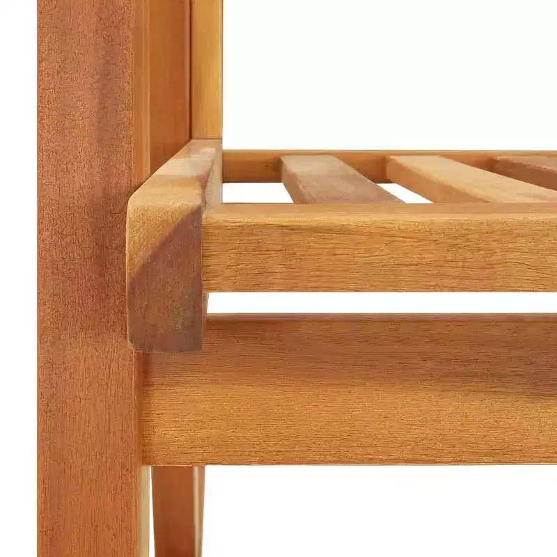 vidaXL Rocking Chair Brown Solid Acacia Wood Large Durable