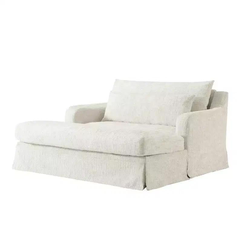 Polibi Extra-Deep Chenille Sofa Bed Chair