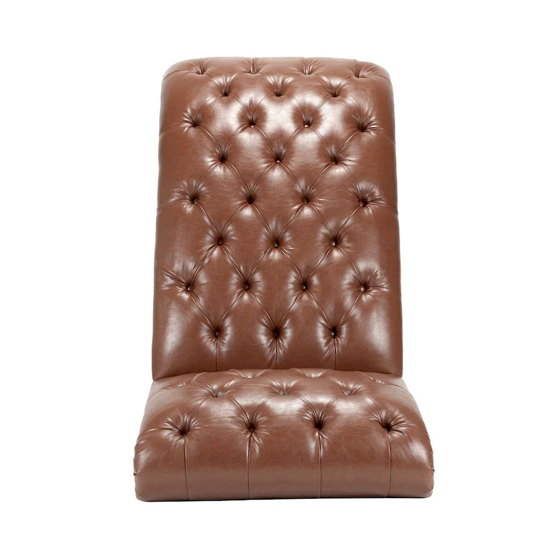 Tufted Armless Chaise Lounge - 62.8 x 27.17 x 32.87