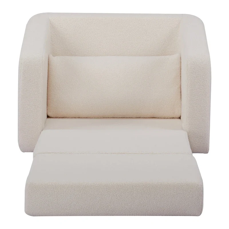 Pala Sherpa Convertible Sleeper Arm Chair Bed