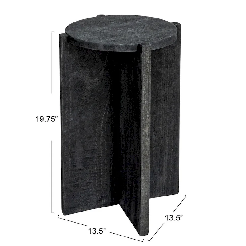 Paulownia Wood Accent Table