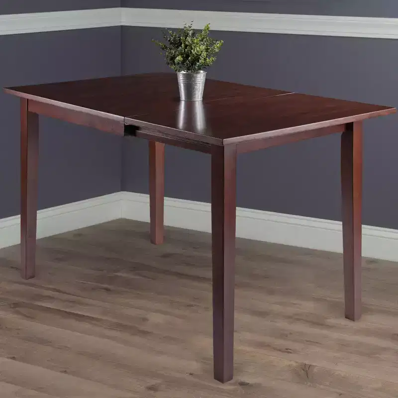 Perrone Drop Leaf Dining Table Walnut - Winsome