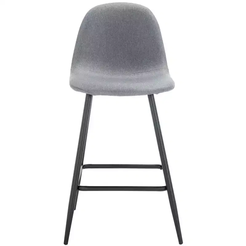 Travis Counter Stool - BST2001 - Dark Grey/Black - Safavieh