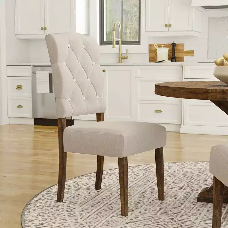 Newberry Side Chairs, Medium Brown
