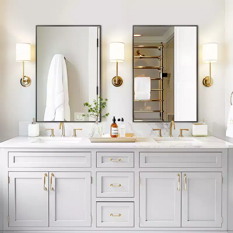 Wall Mirror Vanity Mirror for Bathroom Vanity Mirrors Collection