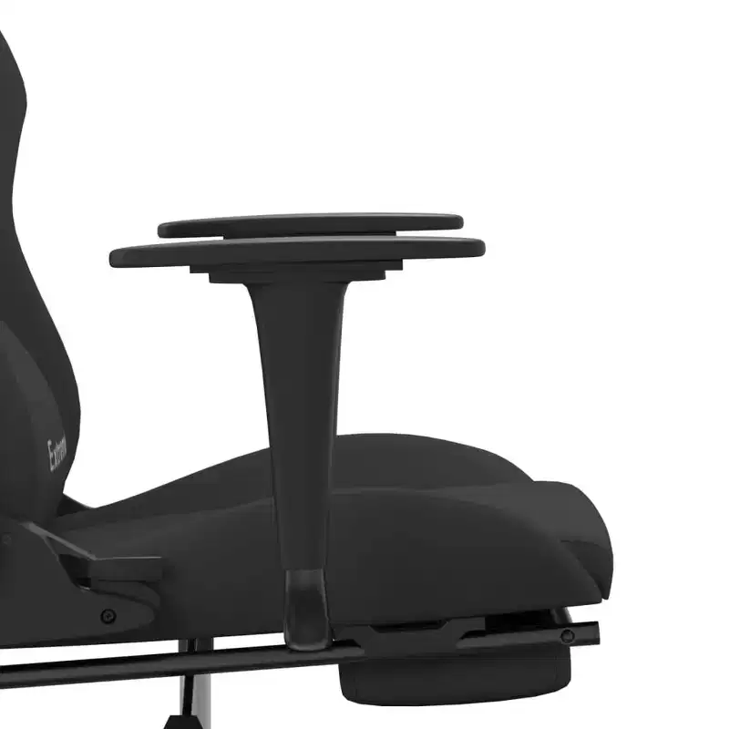 vidaXL Gaming Chair Black and Cream