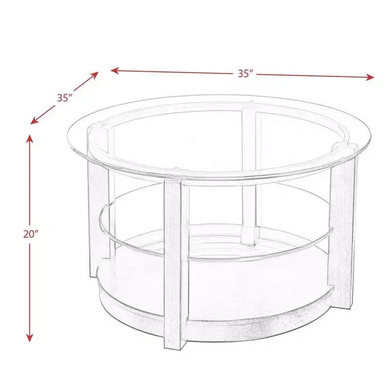 3pc Benton Occasional Table Set Espresso - Picket House Furnishings