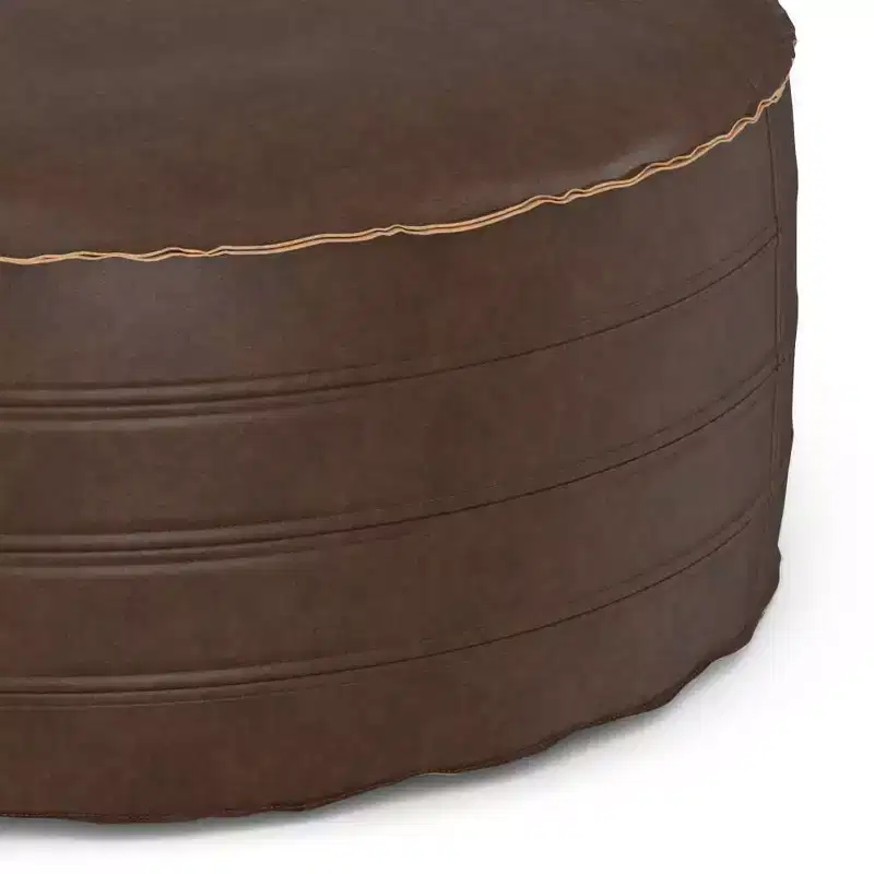 32 Wendal Round Coffee Table Pouf - WyndenHall