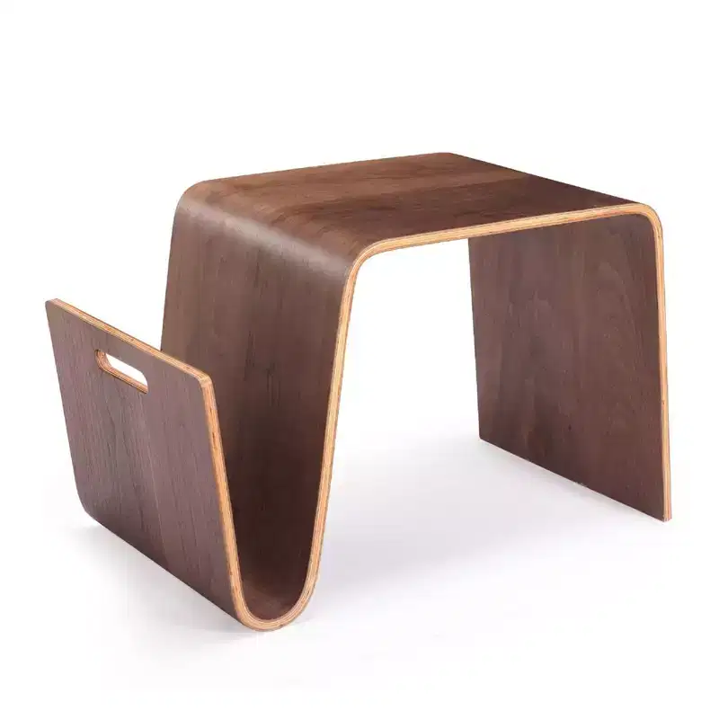 End Table Plywood and Ash Veneer