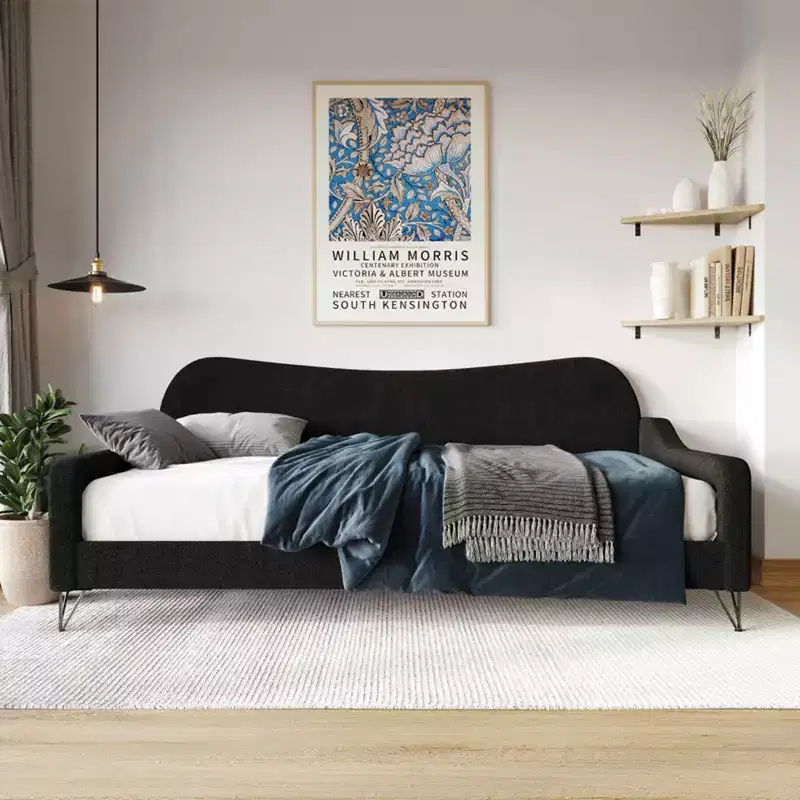 Home Design Natty Upholstered Twin Daybed