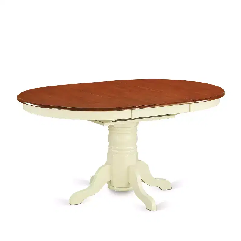 HomeStock Dining Room Set With Leaf And 6 Chairs Contemporary Style 18178