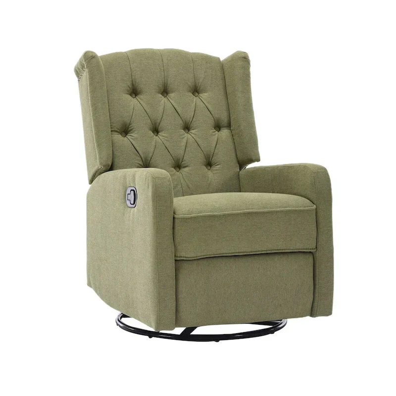 Multi-gear adjustable lounge chair 360 degrees full rotation rocking chair