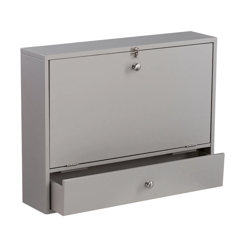 SEI Furniture Wall-mounted Folding Laptop Desk