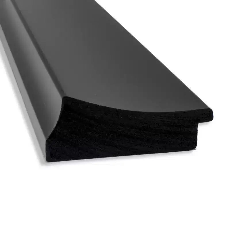 42" x 30" Non-Beveled Grand Black Wall Mirror - Amanti Art