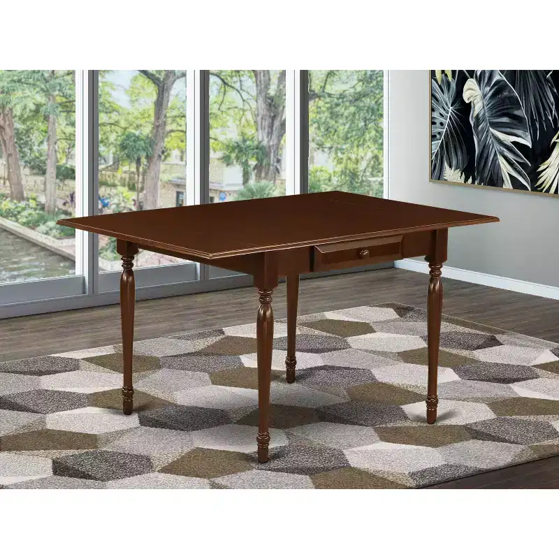 Rectangular Table 36X54 With 2 Drop Leaves Leaf