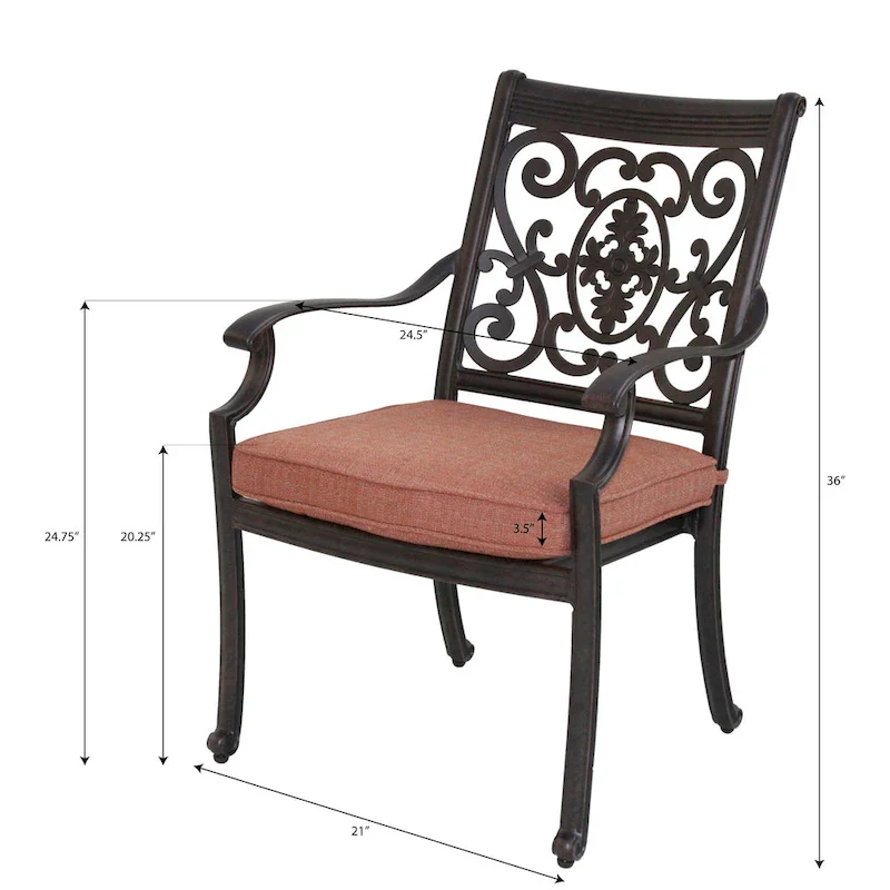 St.Cruz 11-Piece Patio Dining Set with 42 x 92 / 42 x 120 Extension Table