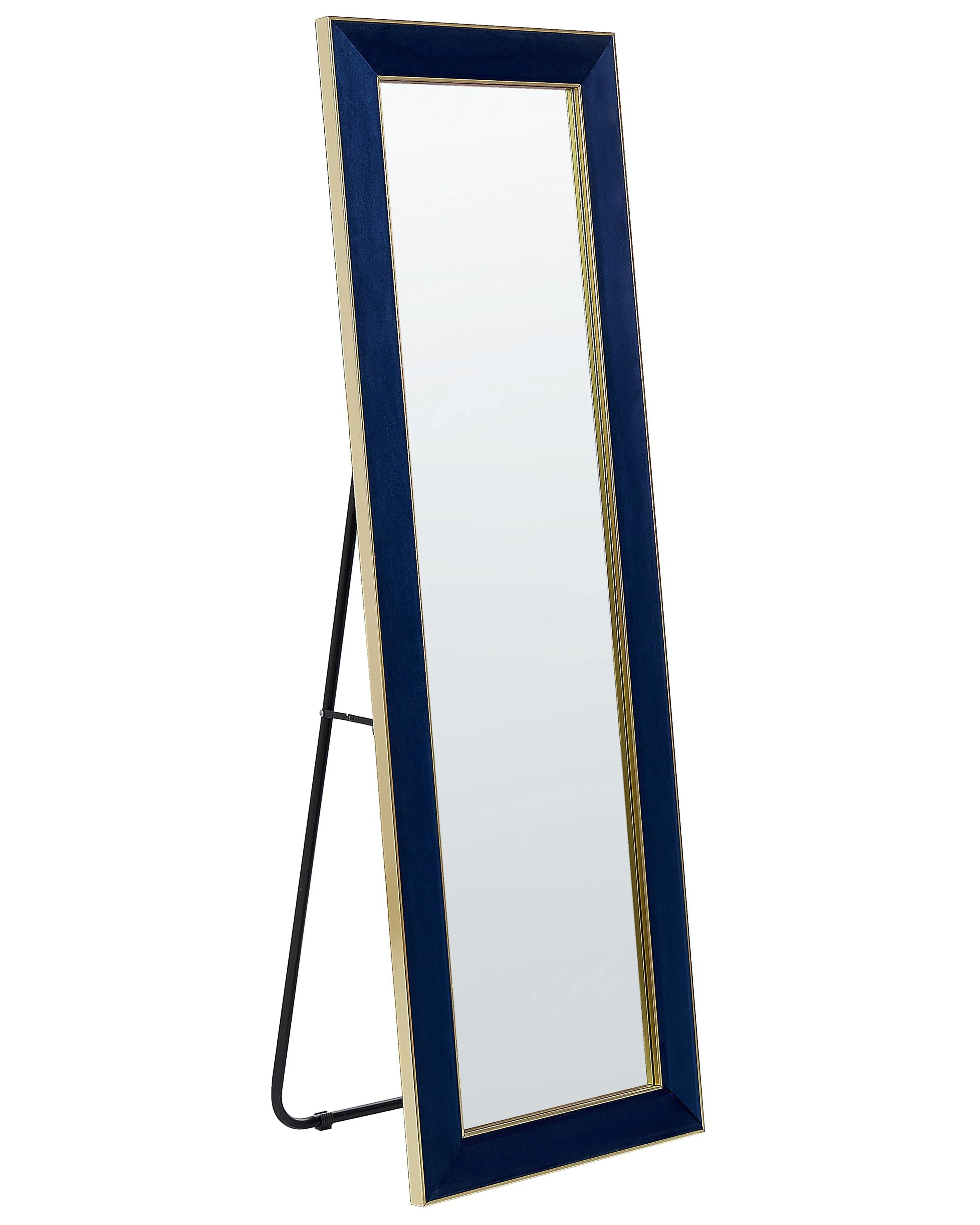 Specchio da terra Velluto Blu marino 50x150 cm