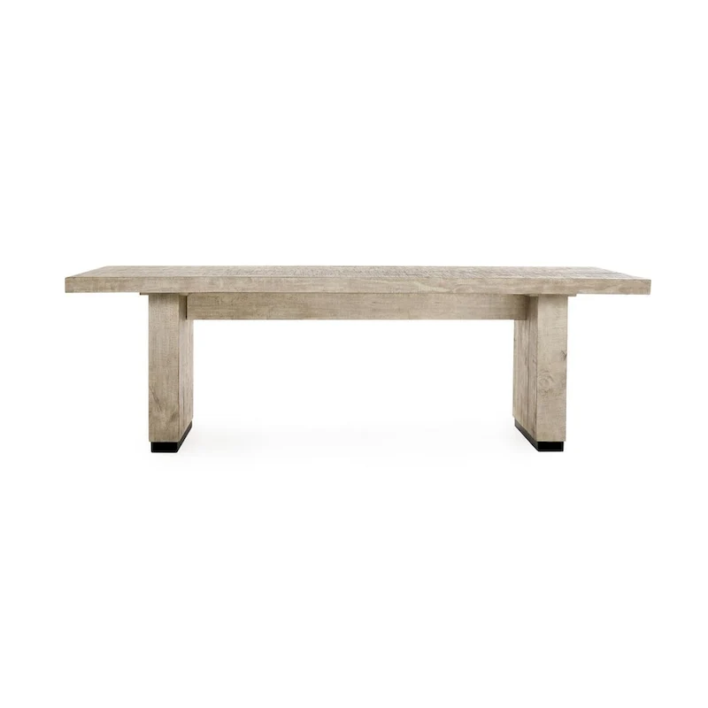 Classic Home Lynx 94 Reclaimed Pine Wood Dining Table - 94Wx40Dx30H