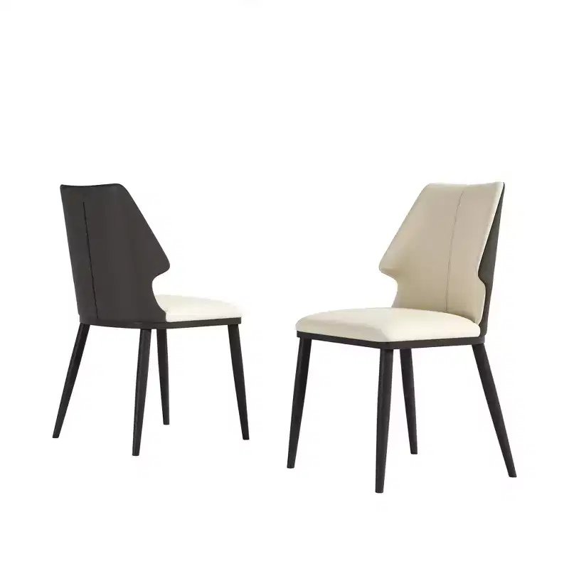 Set of 2 Dining Chairs Upholstered Dinner Chairs Armless Chairs Accent Chairs - Modernluxe