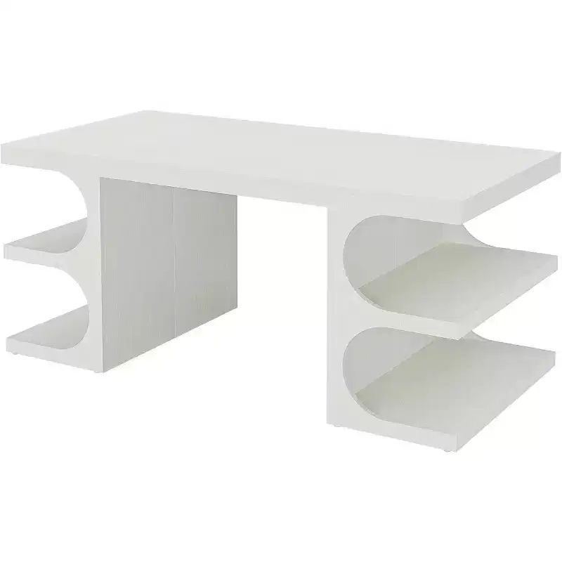 Lantine 62 Inches Wood Executive Desk for Home Office