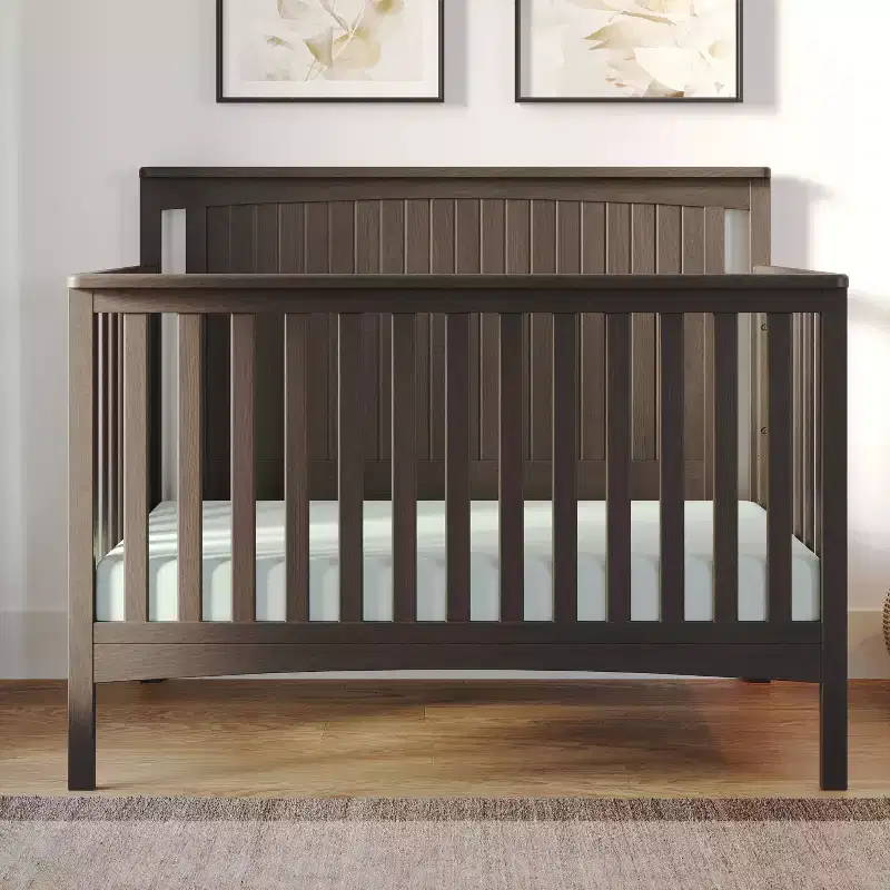Child Craft Scout 4-in-1 Convertible Crib, Converts to Day Bed, Toddler Bed and Full Size Bed, 3 Mattress Positions, Baby Safe Finish