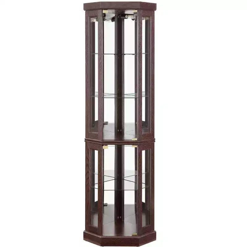 Living Room Storage Cabinet MDF+Fabric 1 Soft-Close Door 1 Shelf