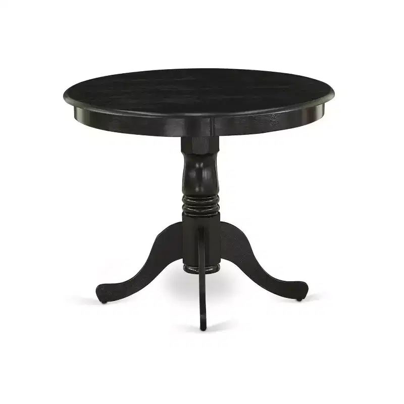 Dining Table Made of Rubber Wood, 36 Inch Round