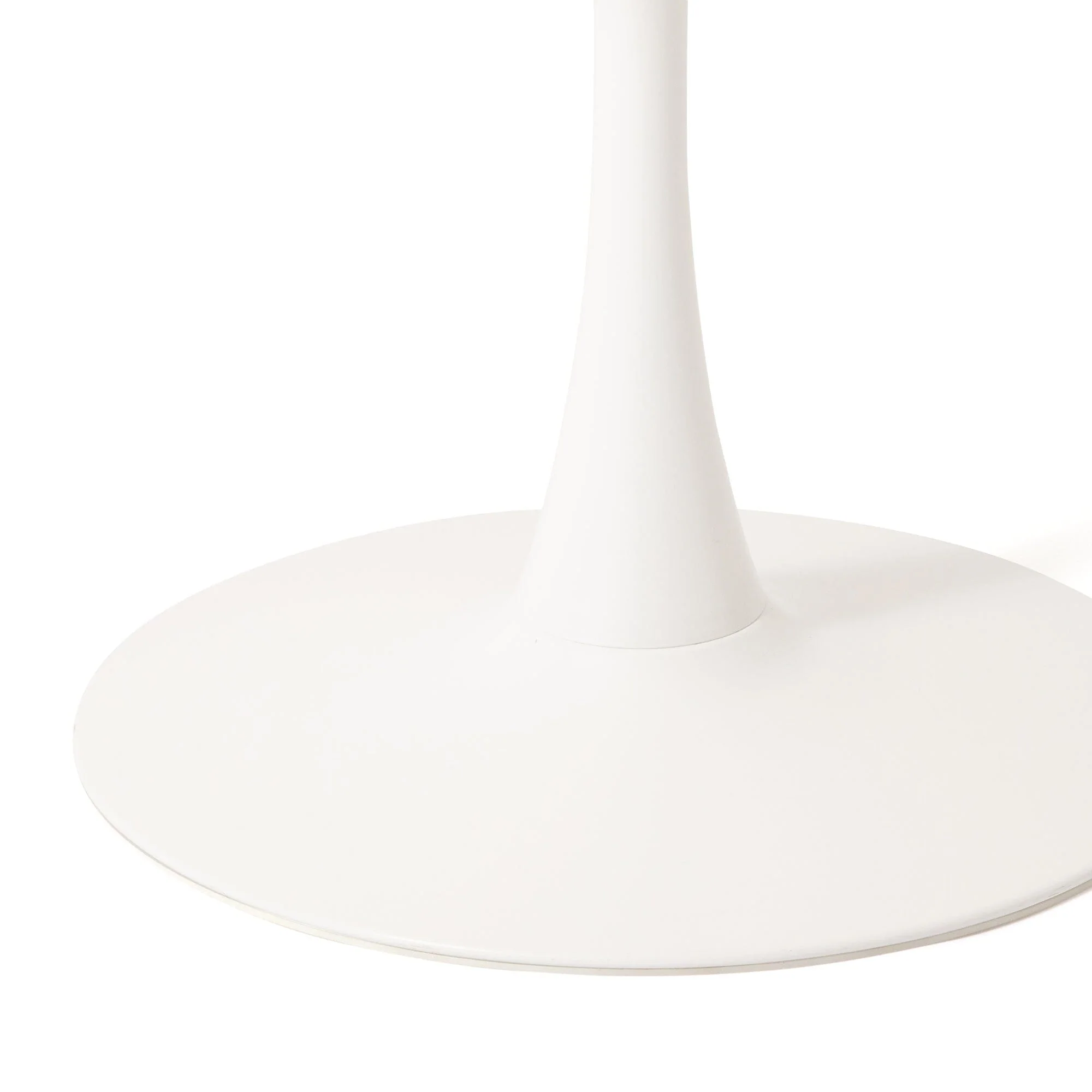 White Round Tulip Dining Table