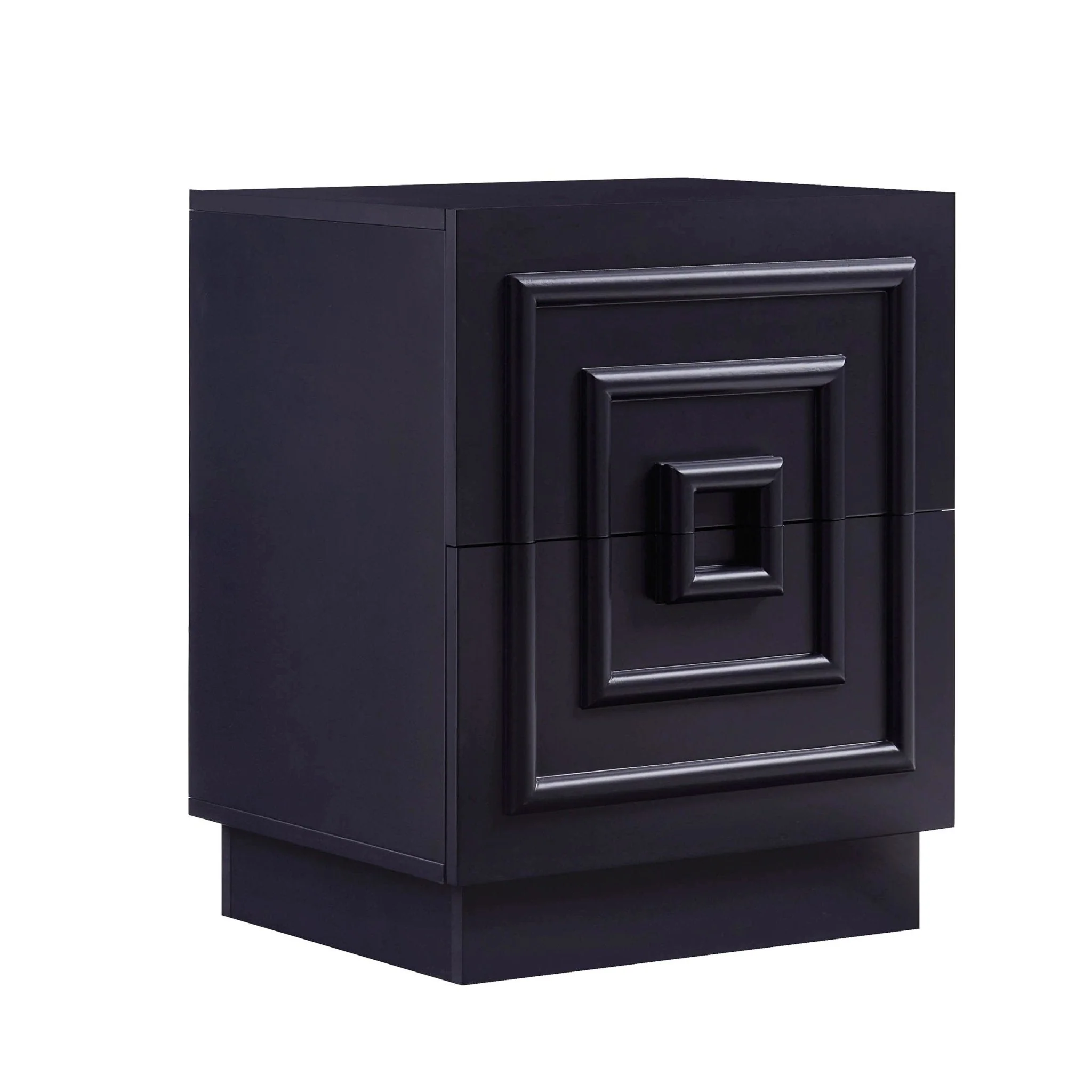2 Drawer Bedside Table - Midnight