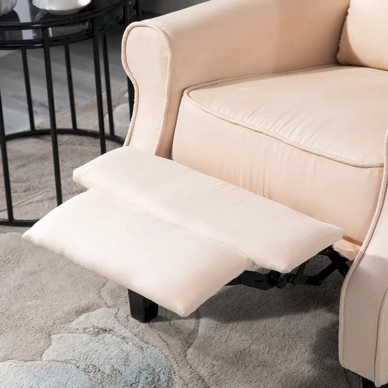Heated Massage Recliner Chair with Lumbar Heating & Remote Controller