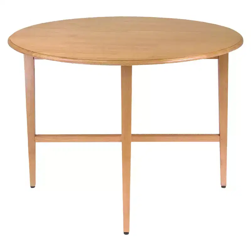 3pc Hannah Dining Set Wood/Light Oak - Winsome