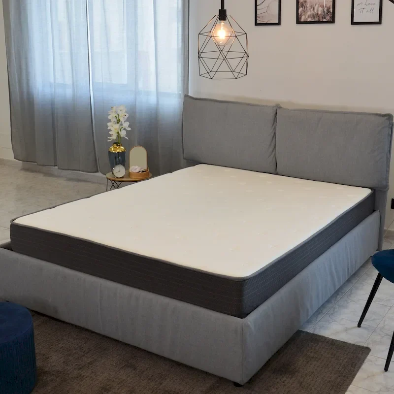 Equilibria 8 in. Medium Memory Foam & Pocket Spring Hybrid Bed in a Box Mattress