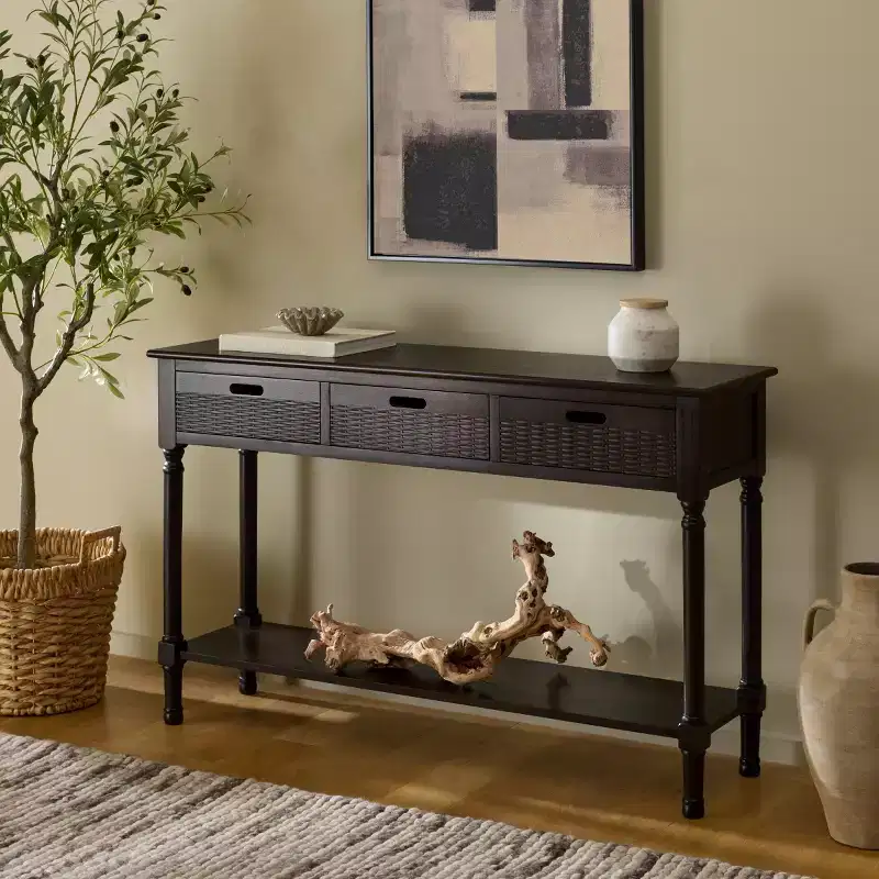 Landers 3Drw Console Table - CNS5711 - Safavieh