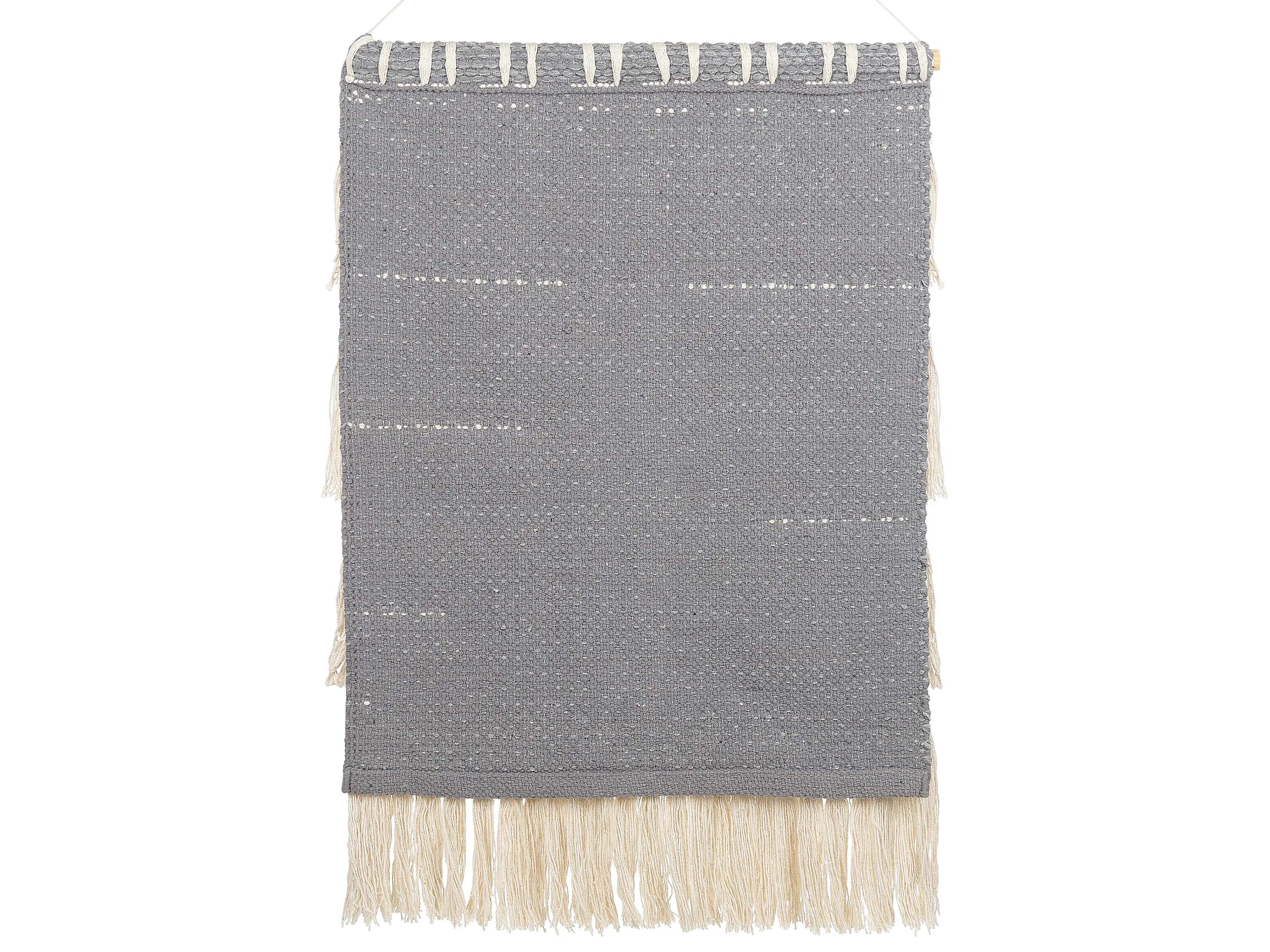 Decorazione da parete in Cotone 106 cm Grigio