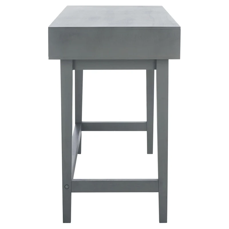 Delsie Mid-Century 3-Drawer Desk