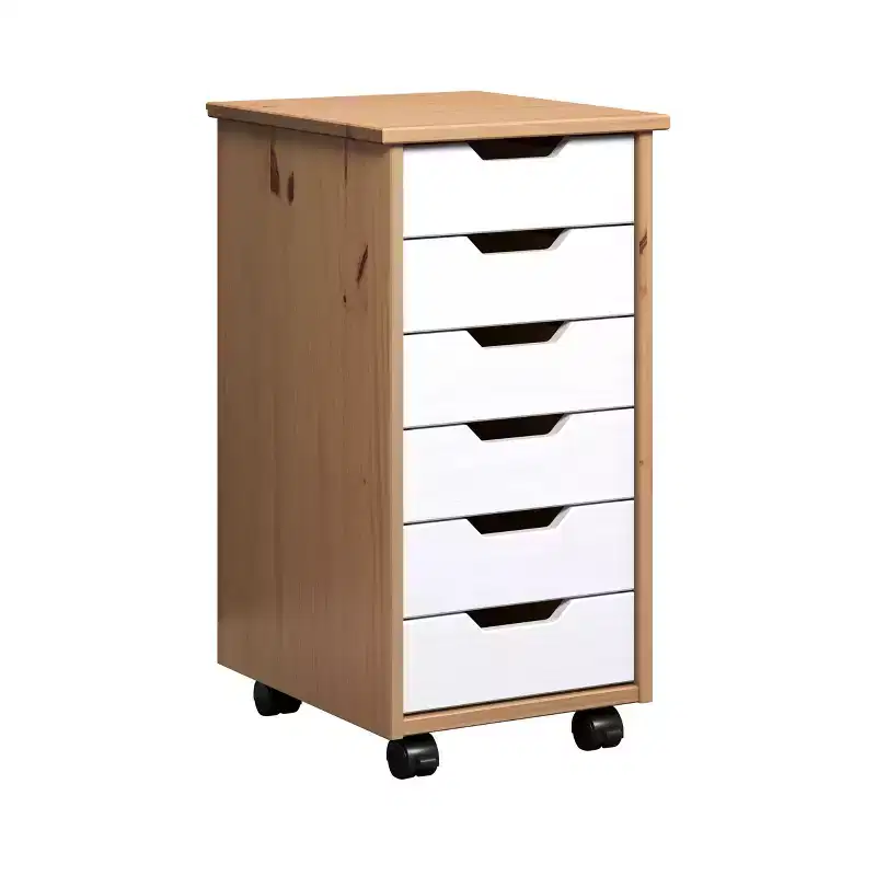 Trendfurn Omnia Narrow 6 Drawer Roll Cart