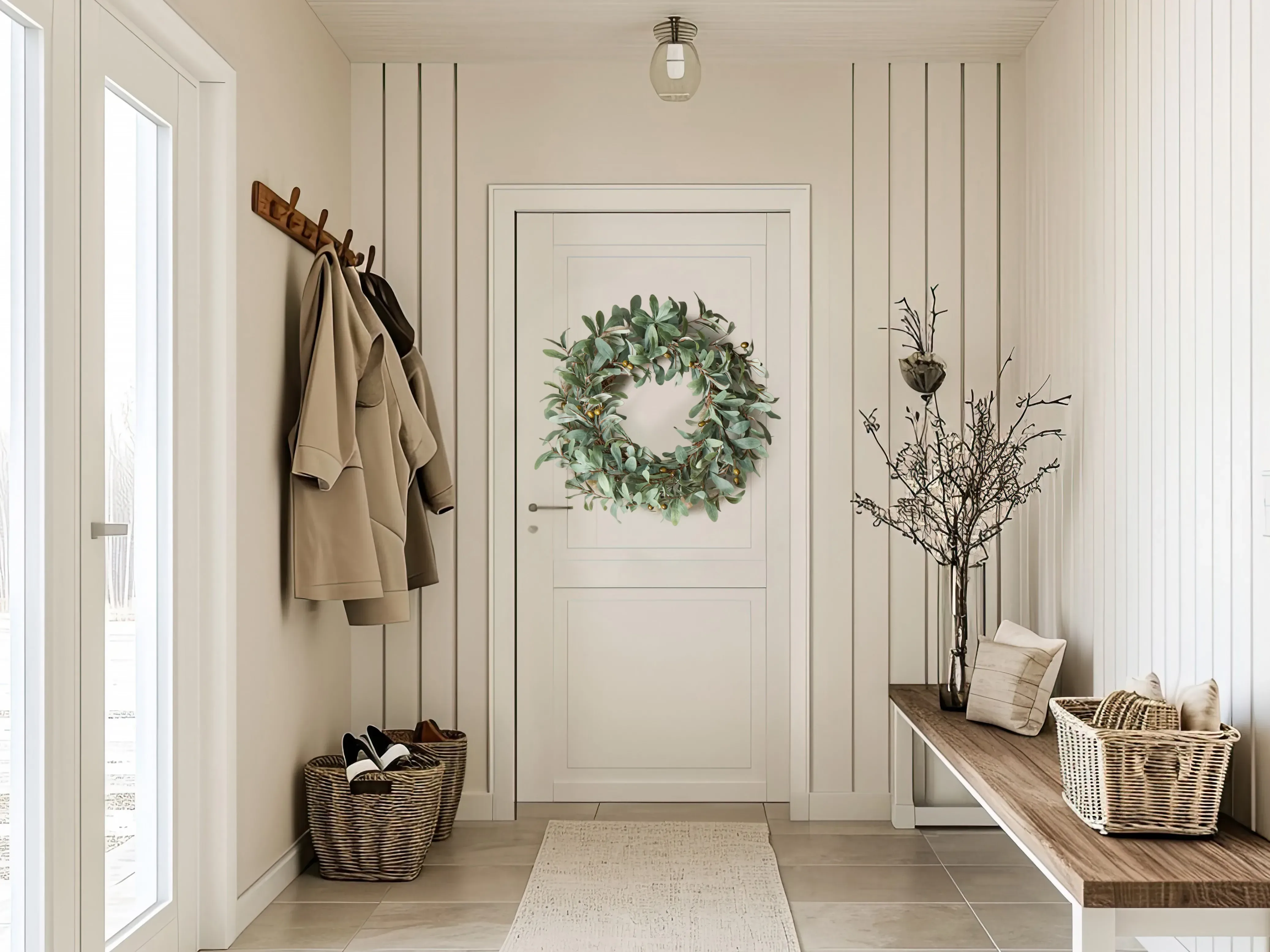 Ghirlanda Decorativa 65 cm Verde