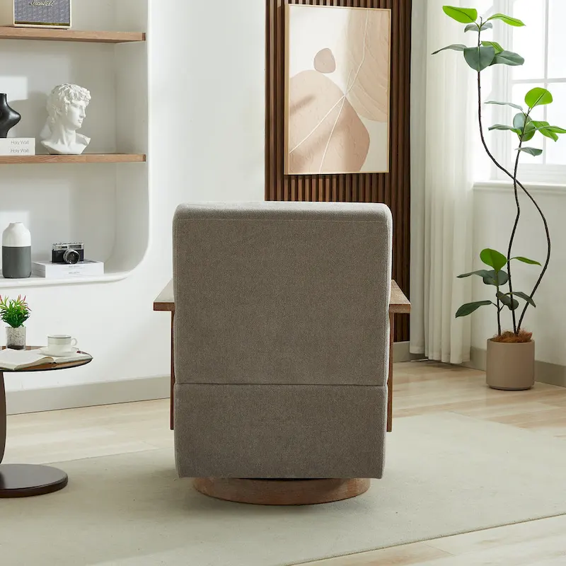 Swivel Modern Upholstered Accent Chair