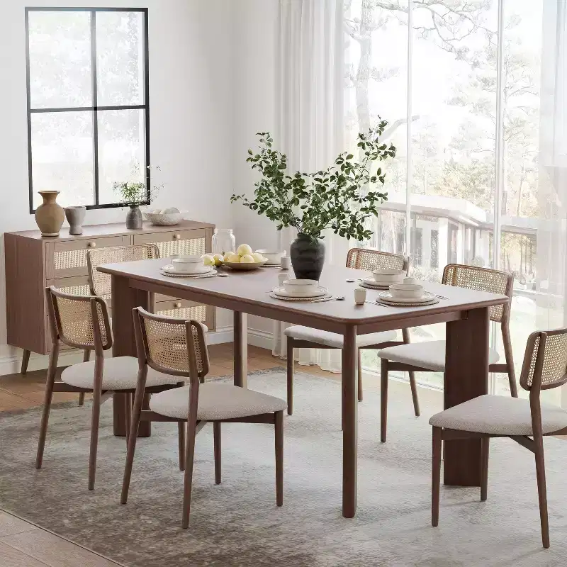 PexFix 67x33.5 Soild Wood Dining Table Oval Kitchen Tables