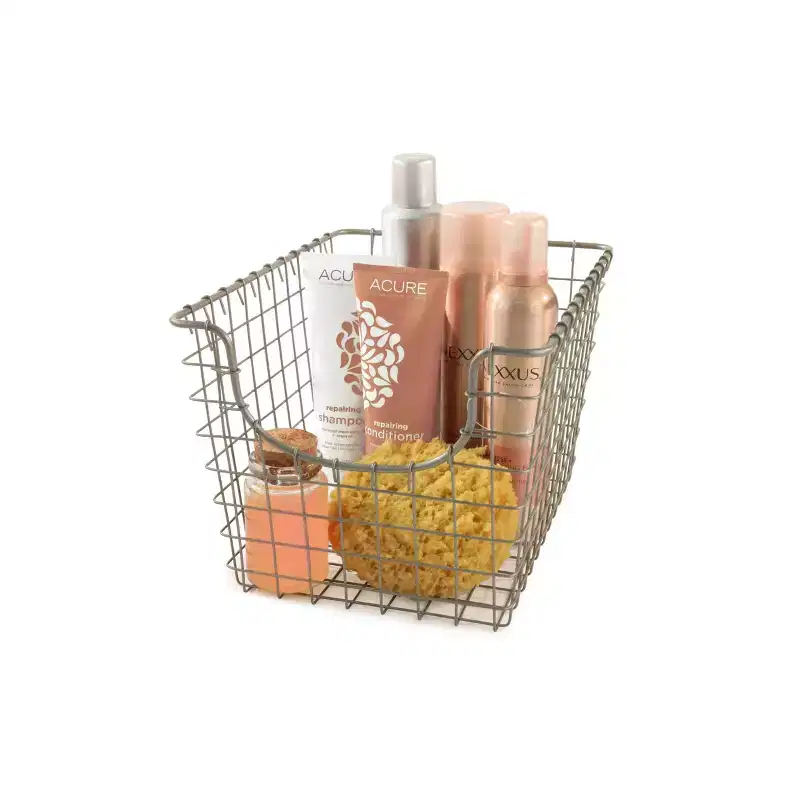 Scoop Wire Storage Basket | Rose Gold | 10.4