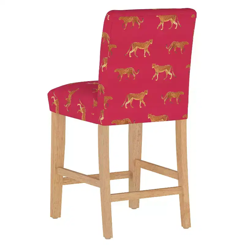 Skyline Furniture Hendrix Patterned Counter Height Barstool