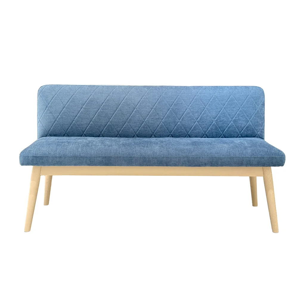 Sofa Blue X White (W1350 × D537 × H740)