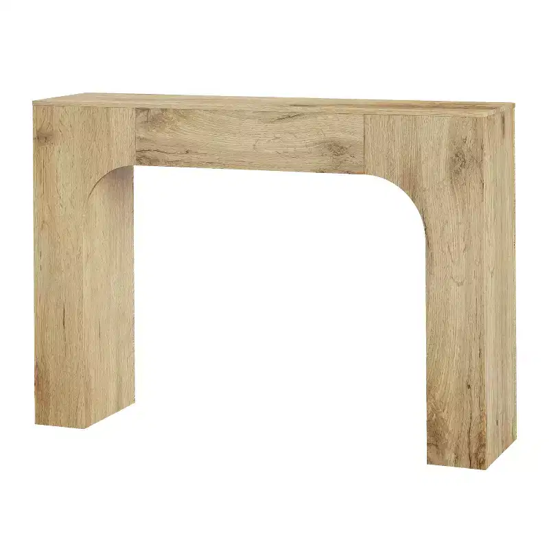 47-Inch Farmhouse Console Table, Slim Entryway Sofa Table, Rustic Narrow Accent for Hallway or Living Room