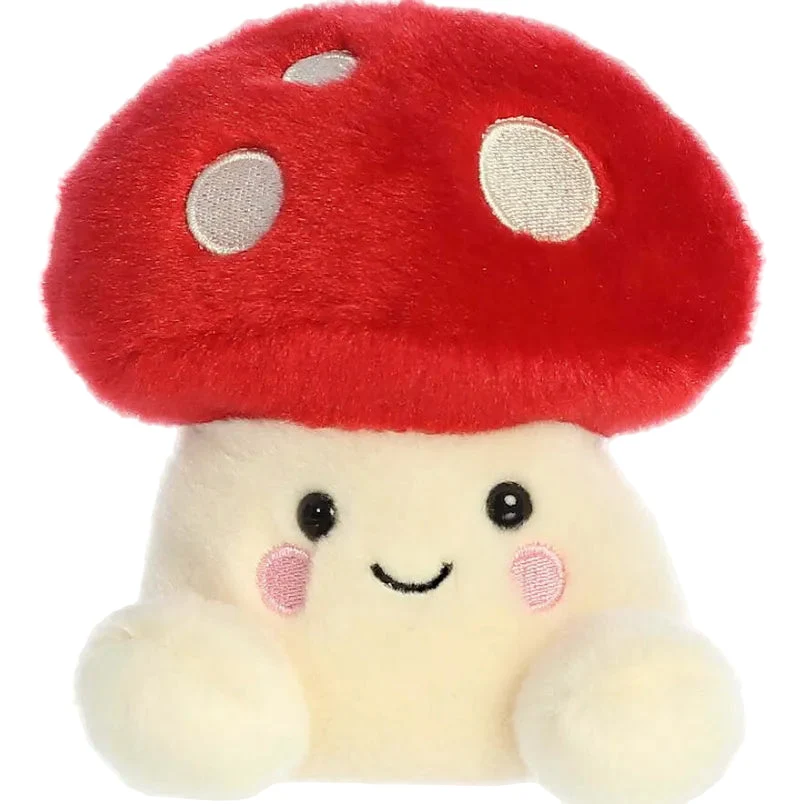 Amanita Mushroom Plush Stuffed Animal Soft Toy Collectible Figure 5 Inch