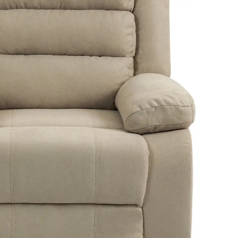 2Set Modern Lounger Adjustable Manual Recliner Chair